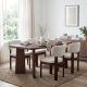 Maira Mid Century Modern Wood Dining Chairs (Set of 2)