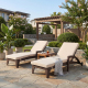 Brich Outdoor Chaise Lounge (Set of 2)