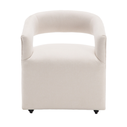 Barrel Rolling dining chair