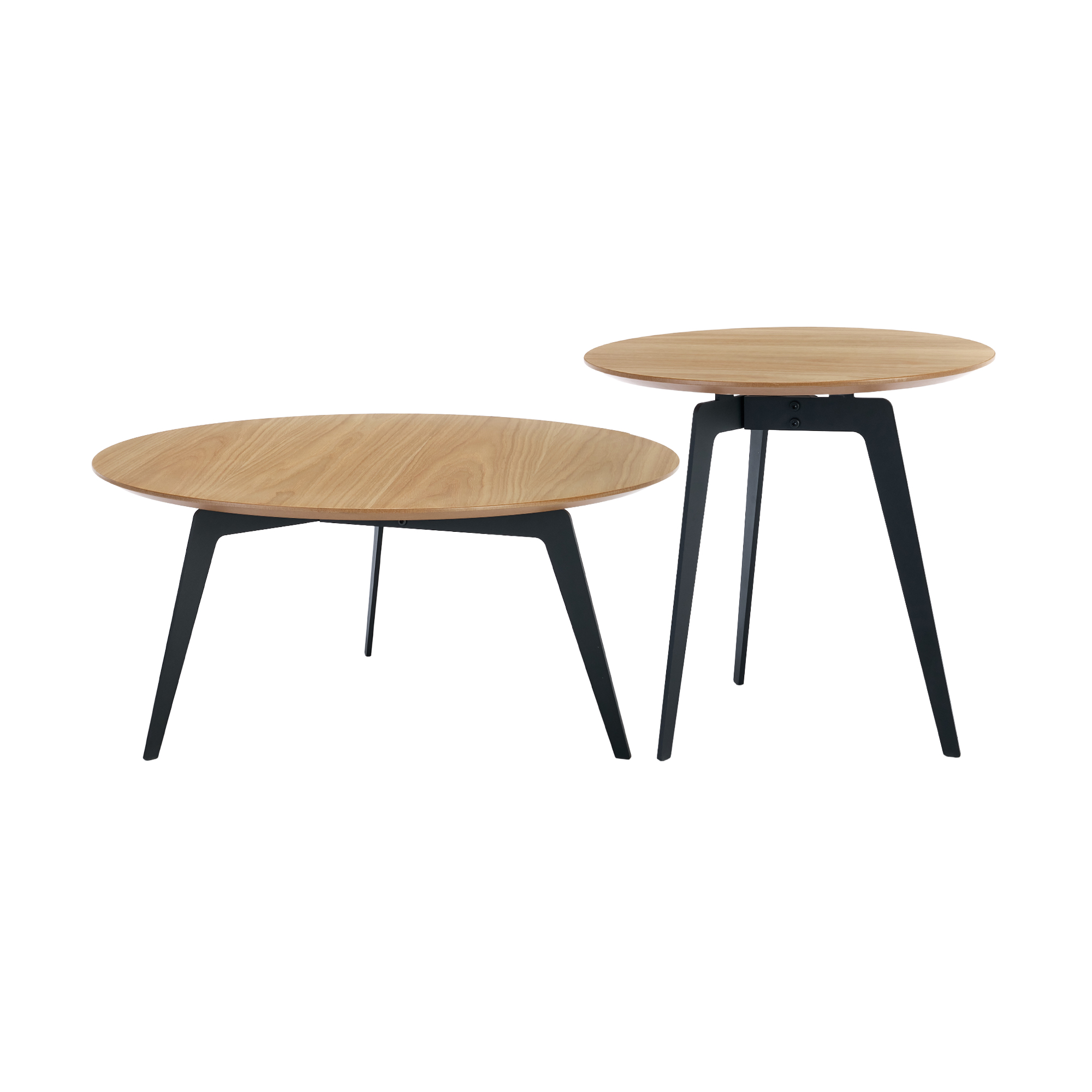 Nicole Round Coffee Table Set of 2