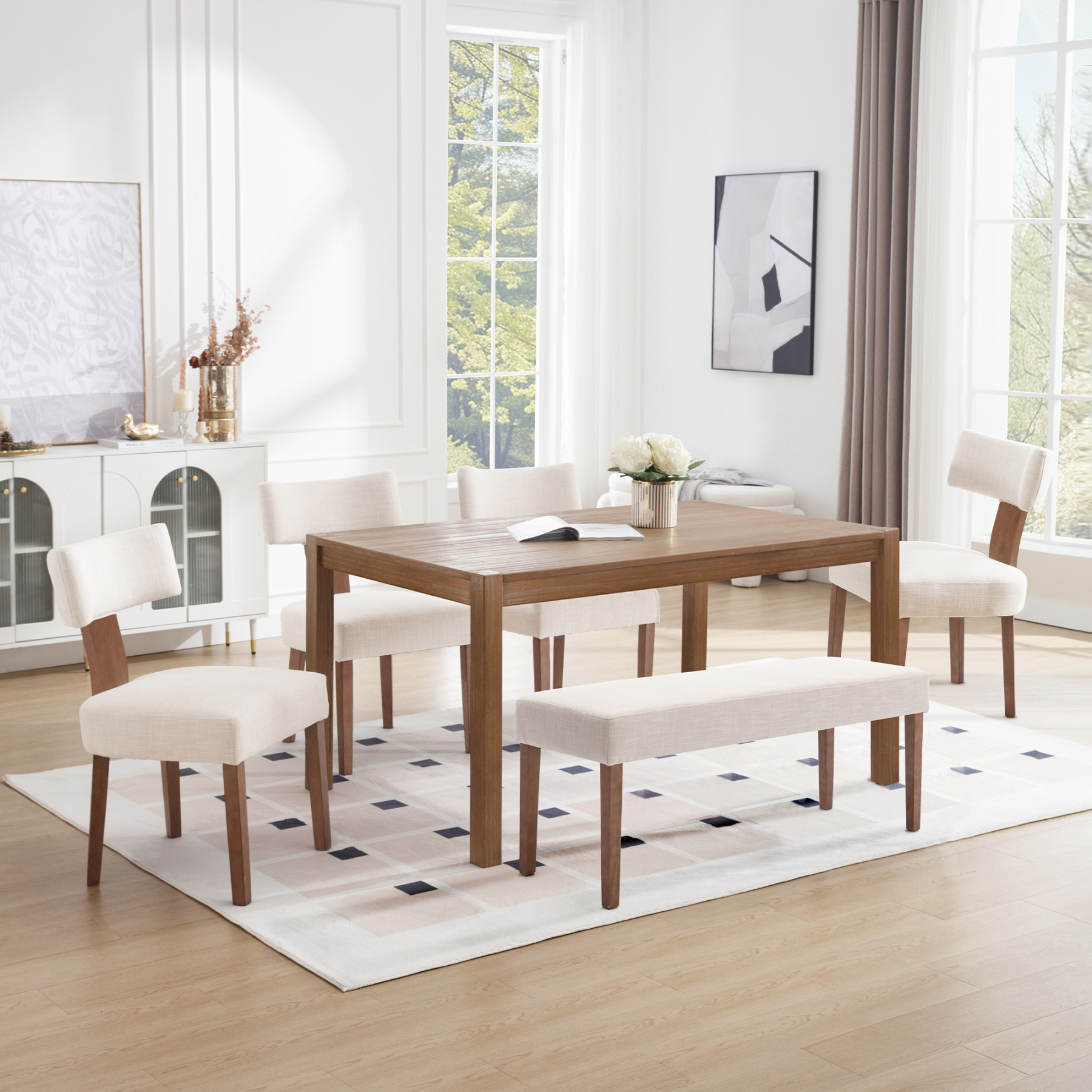 Lane Dining Table Set For 4-6