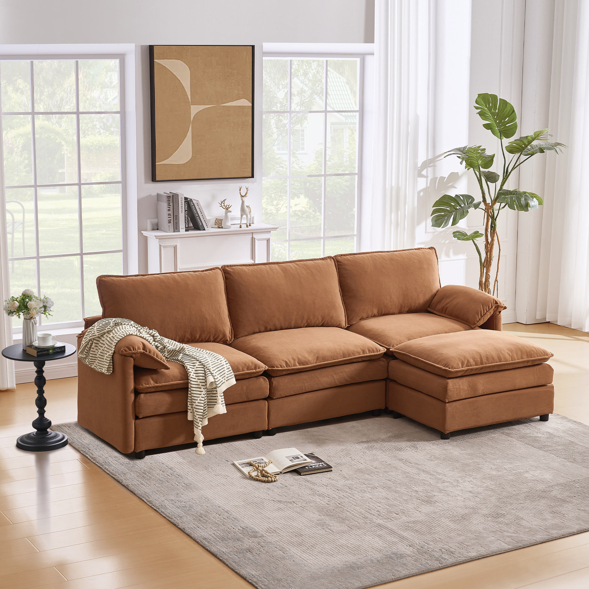 Livia Luxury Modular Sofa | Washable & Pet-Friendly Couch – DAYALANE