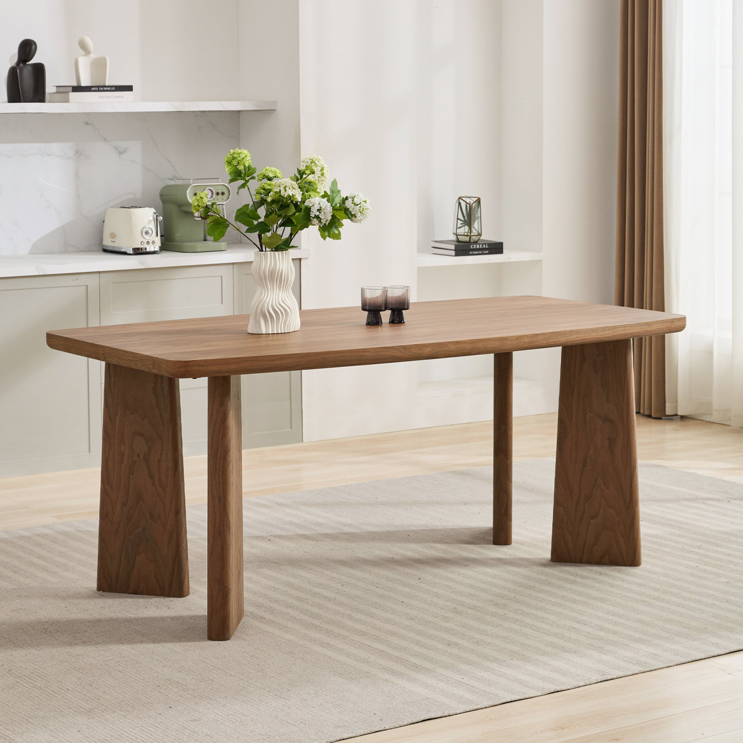 71 '' Rectangle Dining Table Set for 4-6