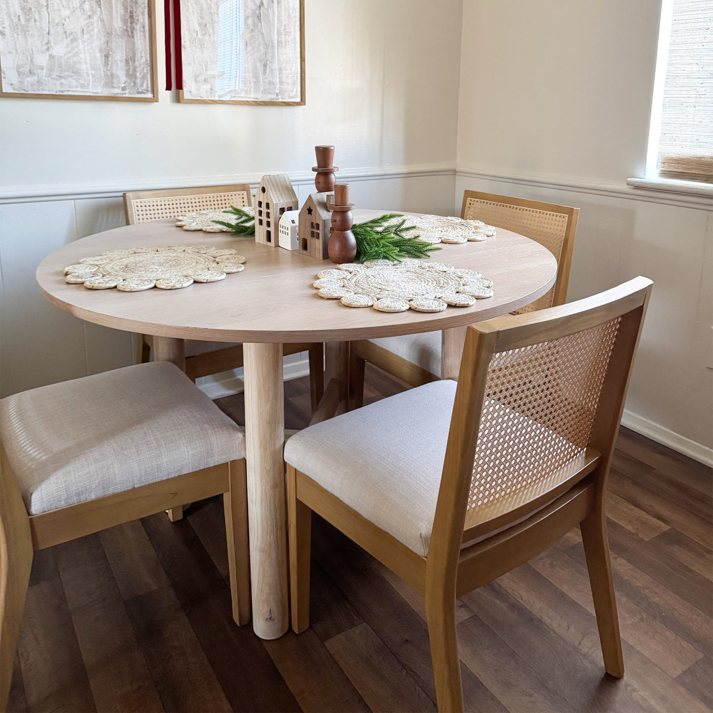 Weston Cane Dining Chairs (Set of 2)