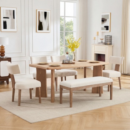 71 '' Rectangle Dining Table Set