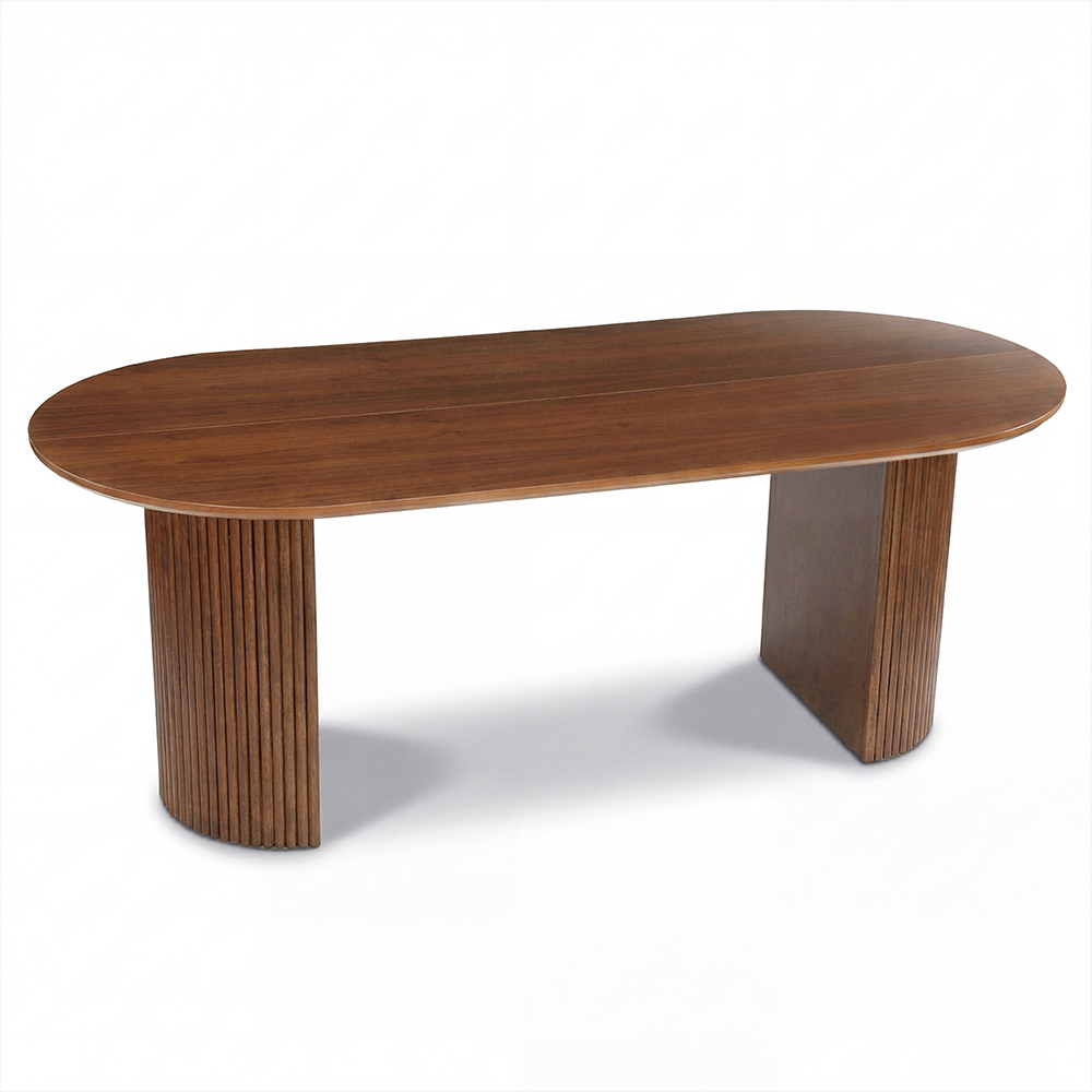 Mateo Oval Dining Table With Dove Chairs Set