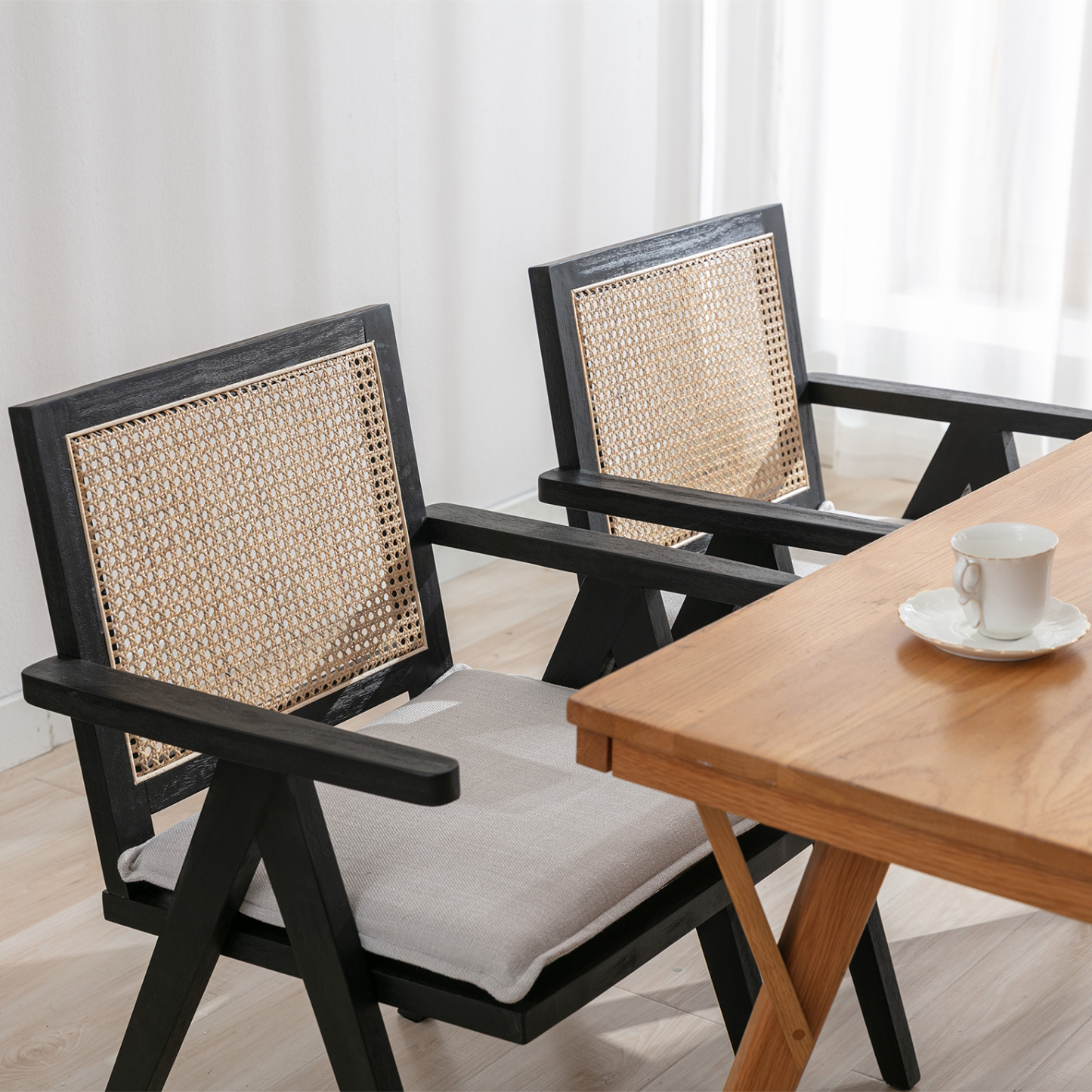 Cross Cane Armchair