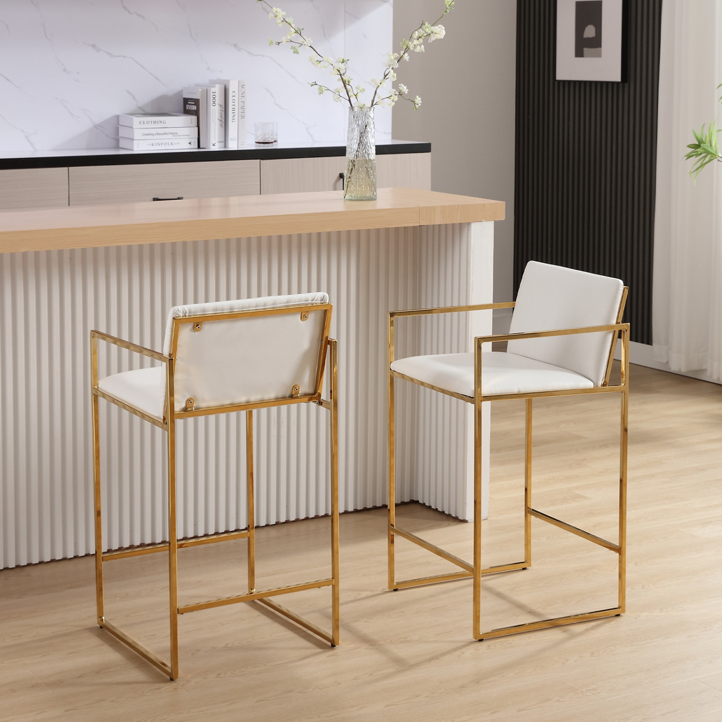 Fabio Counter Bar Stools (Set of 2)