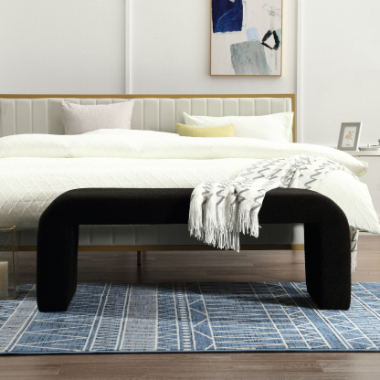 Yeelen Fuzzy Upholstery Bench