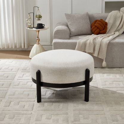 Carter Round Ottoman