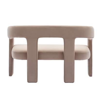 Dove 47'' Bench with Back