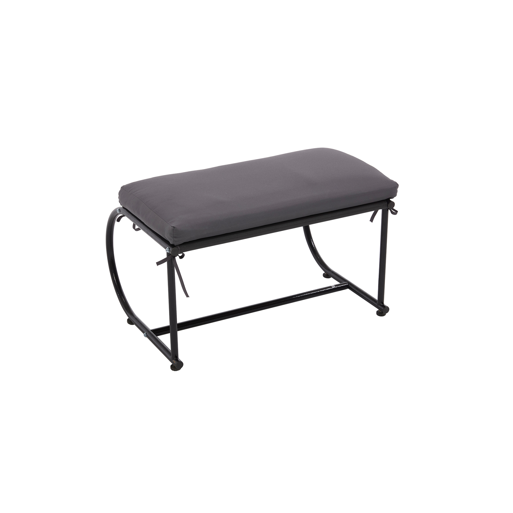 Vincent Outdoor Rocking Chair With Ottoman