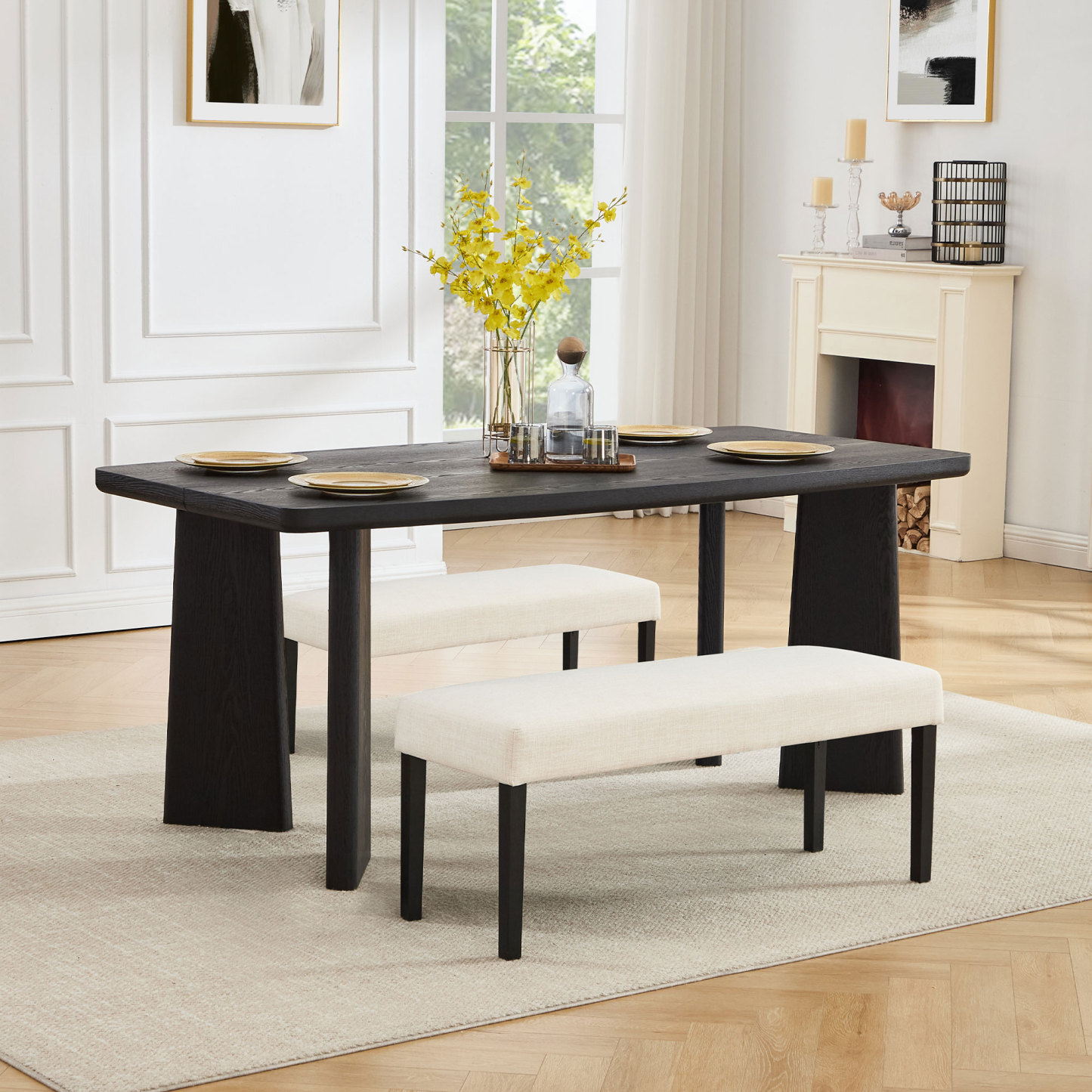 71 '' Rectangle Dining Table Set