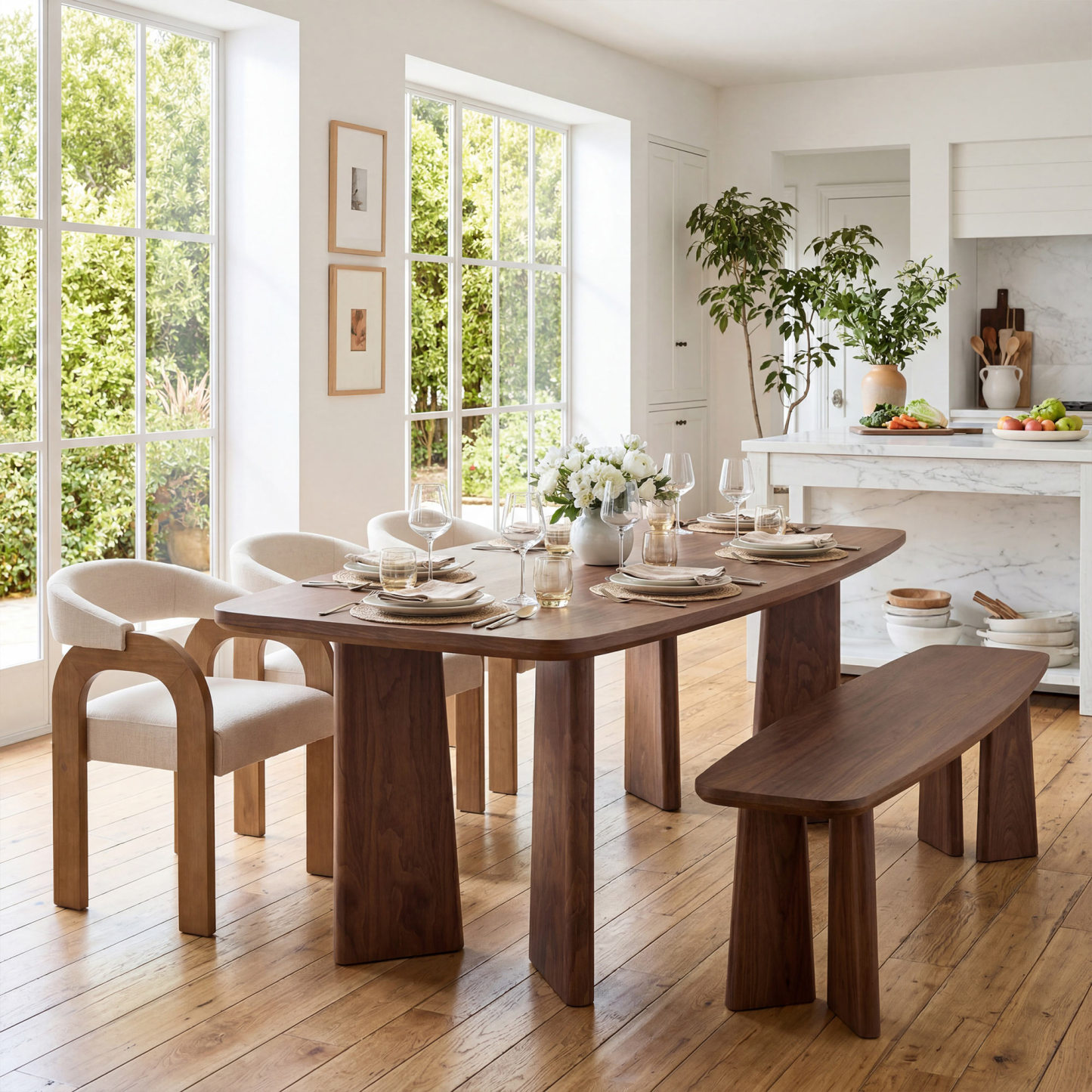 Rectangle Dining Bench