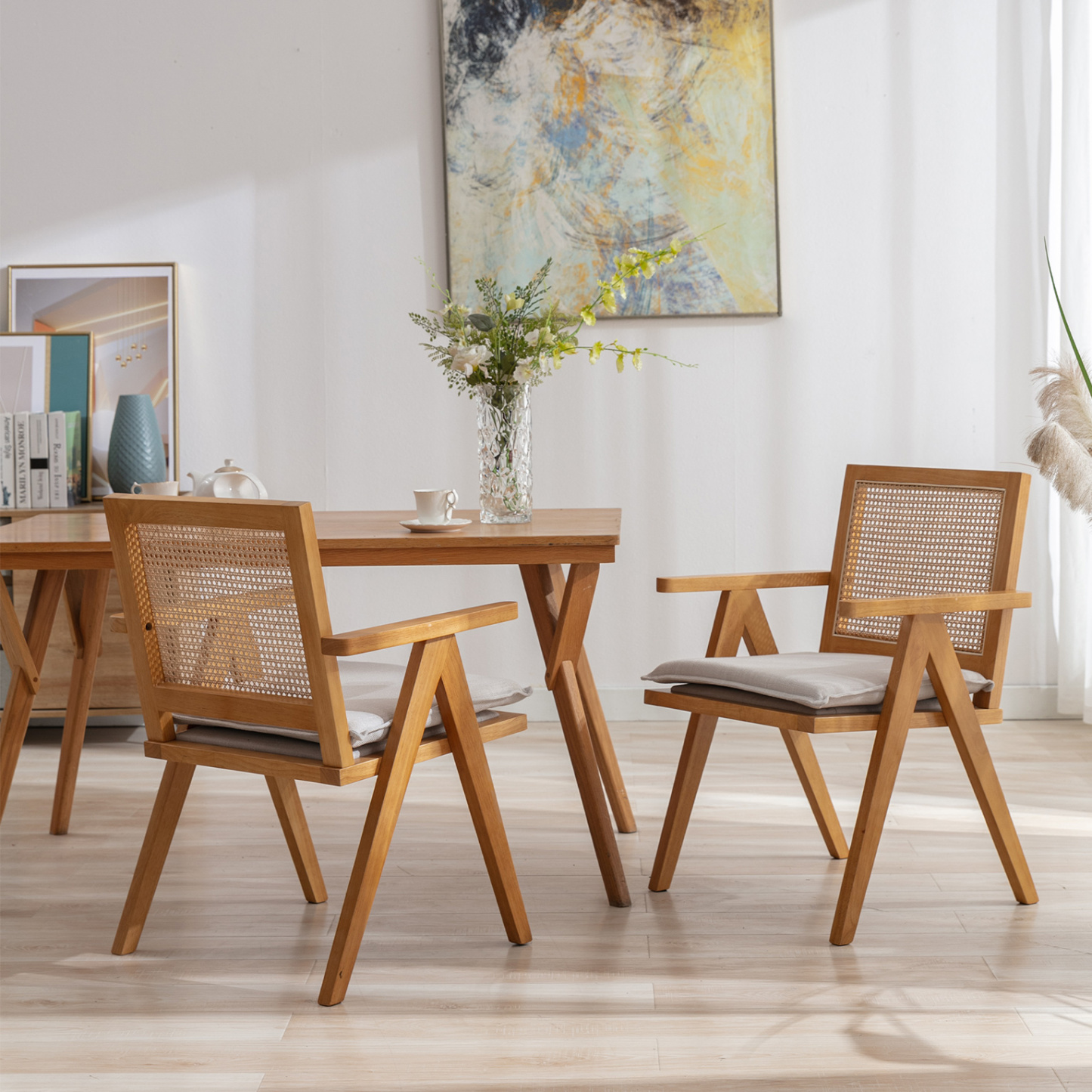 Cross Cane Armchair