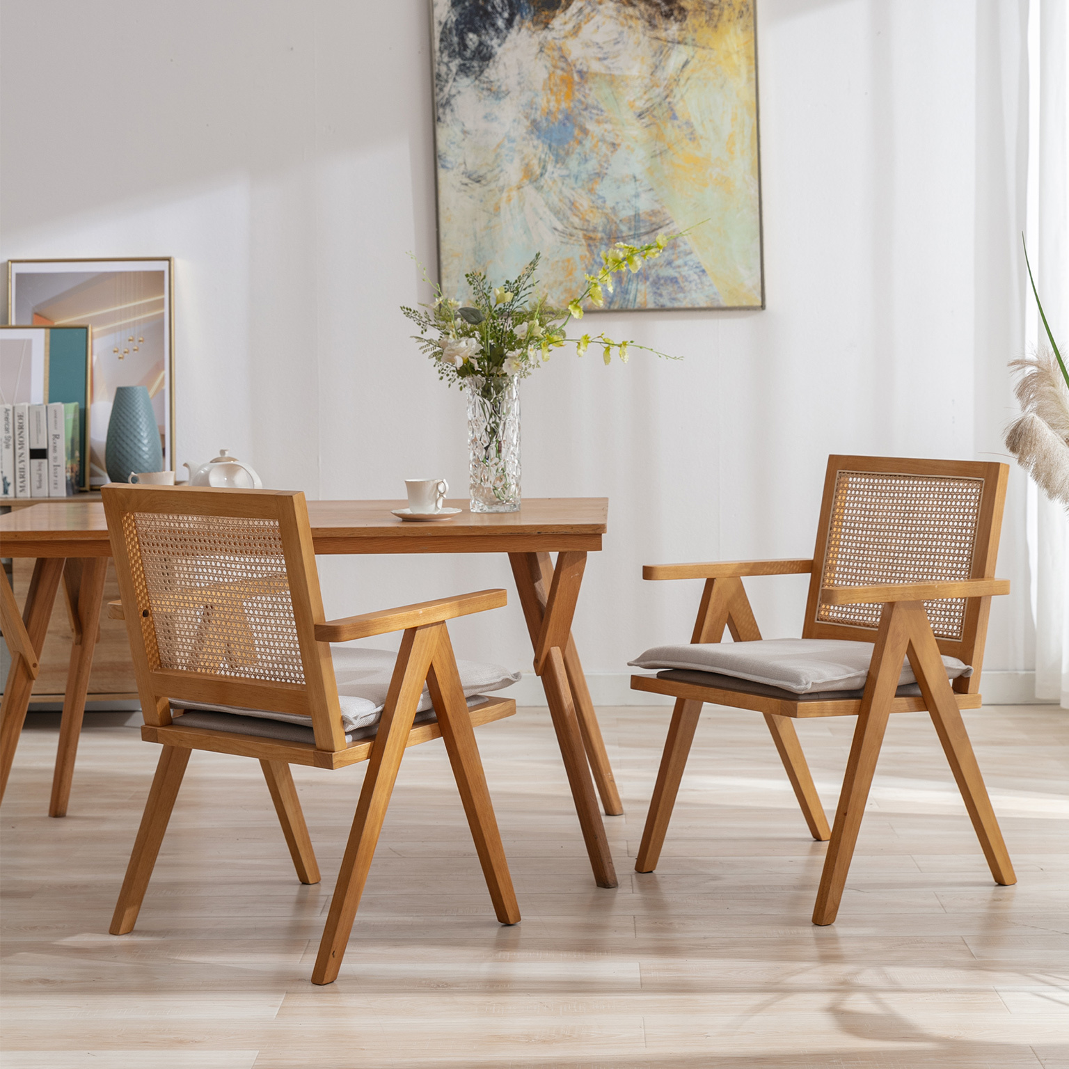 Cross Cane Armchair