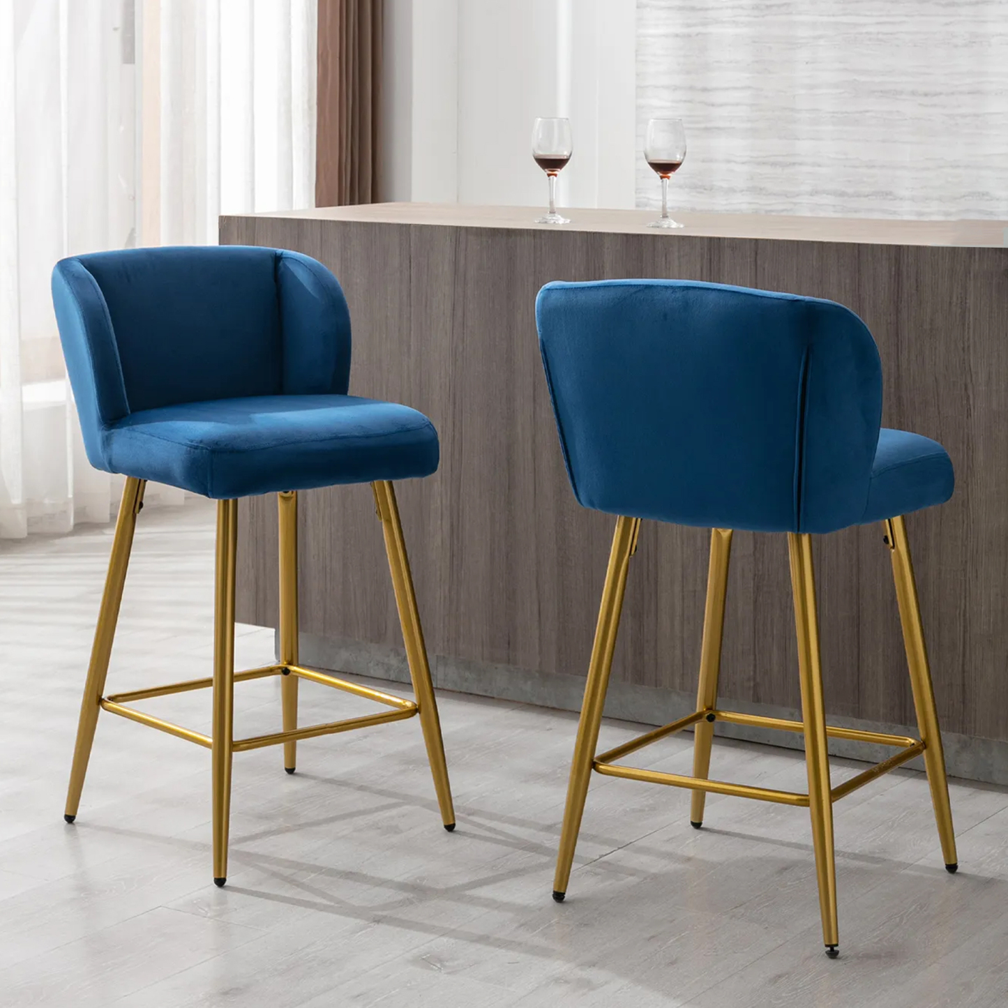 Ember Counter & Bar Stools (Set of 2)
