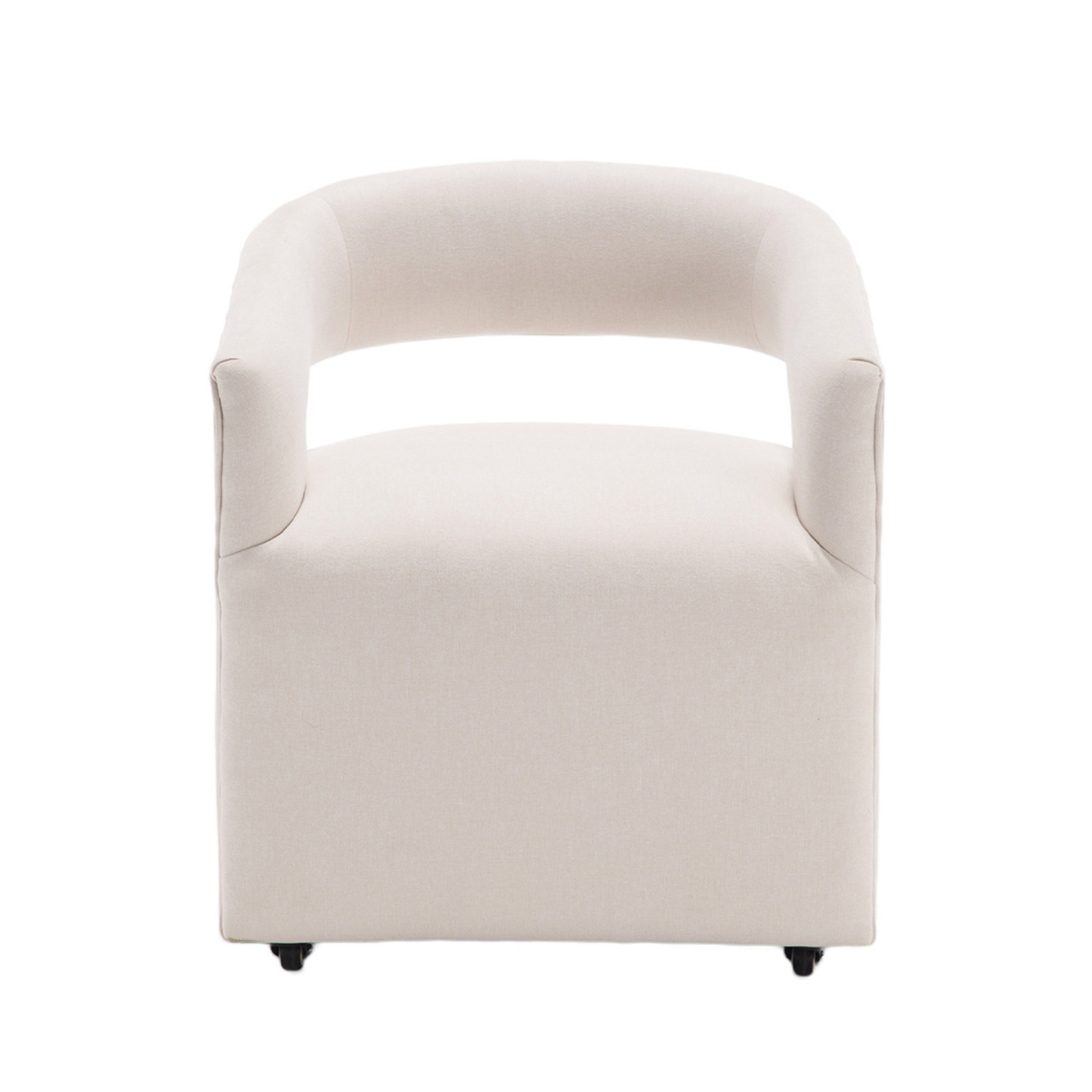 Barrel Rolling Dining Chair