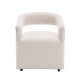 Barrel Rolling Dining Chair