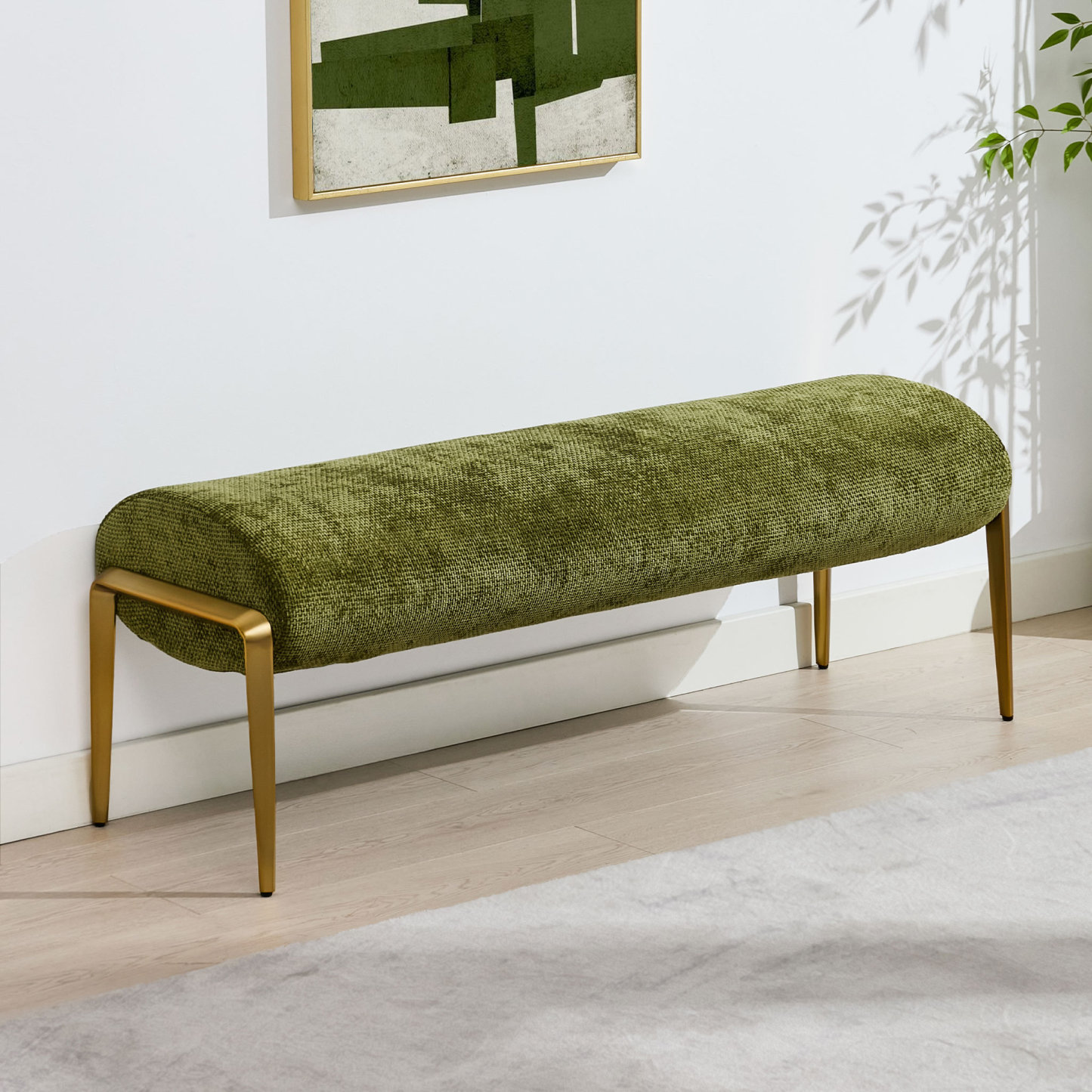 Berlin Chenille Bench