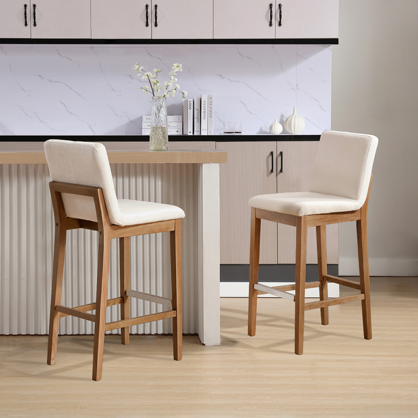 Nath Bar & Counter Stools (Set of 2)