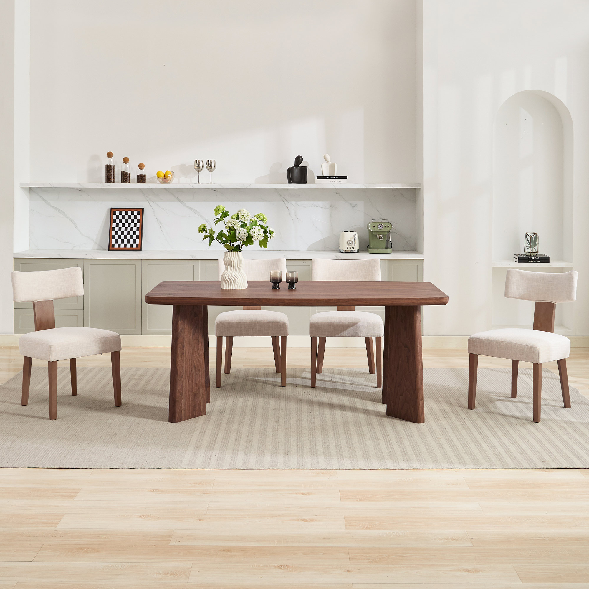 Rectangle Dining Table Set
