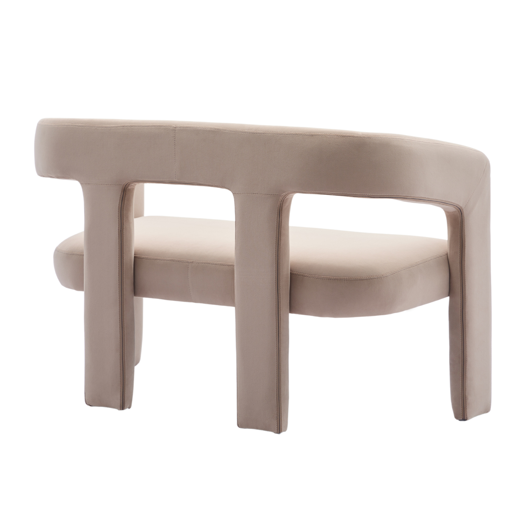 Dove 47'' Bench with Back