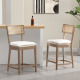 Walter Cane Counter & Bar Stools (Set of 2)