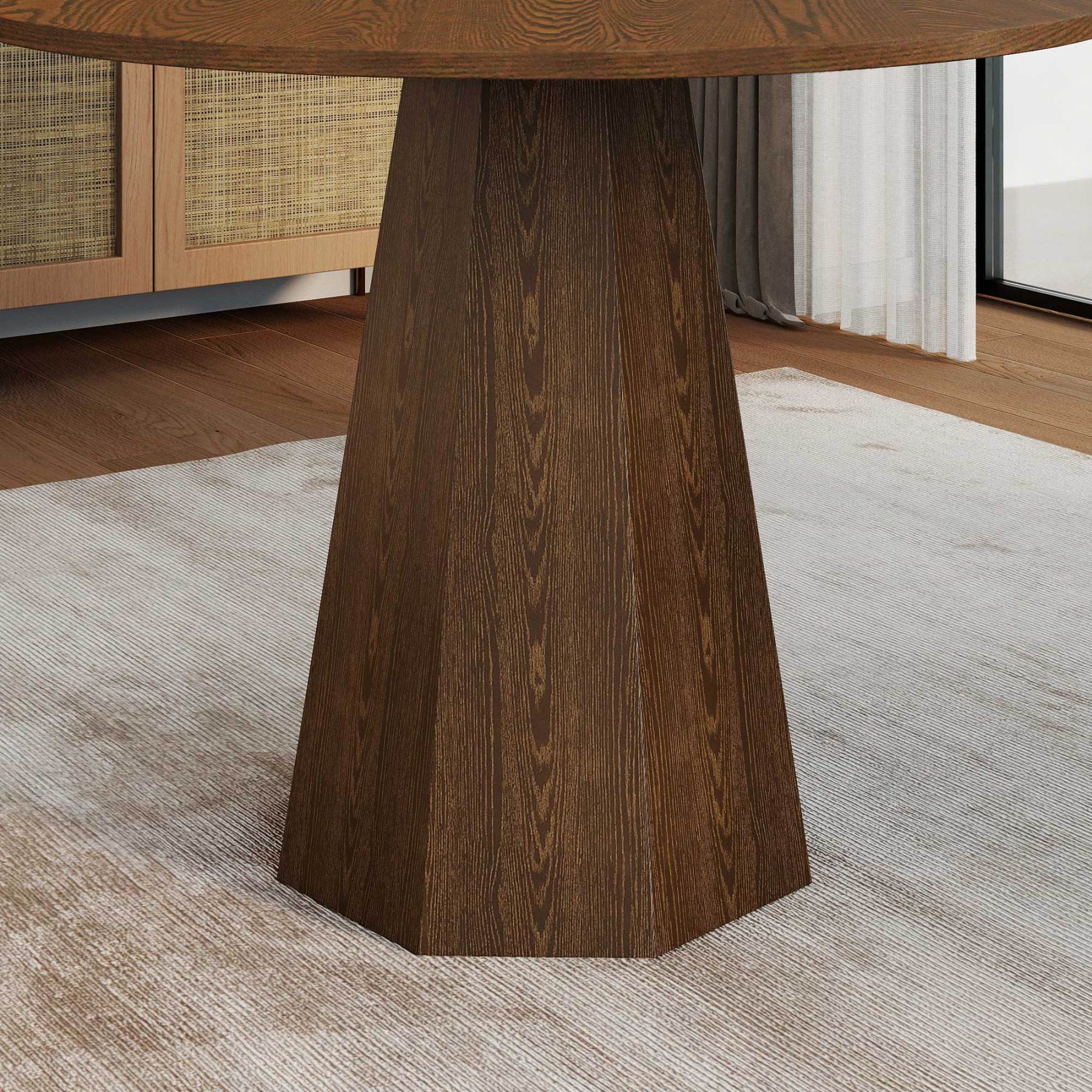 Clark 39" Round Modern Dining Table Set