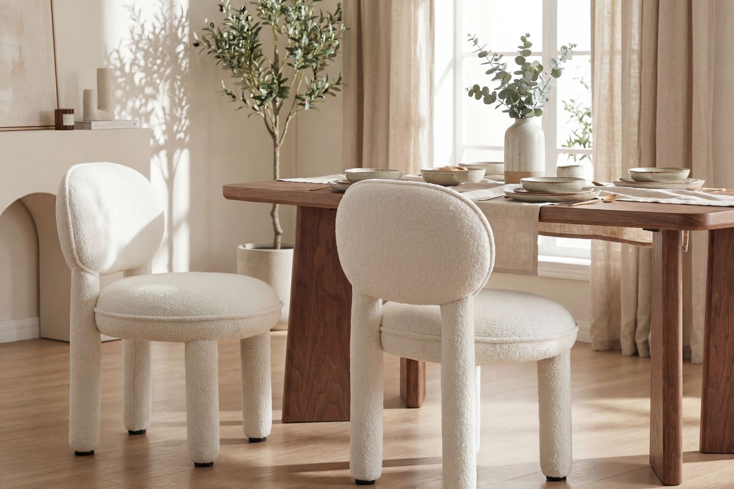 Colorful Velvet Dining Chairs