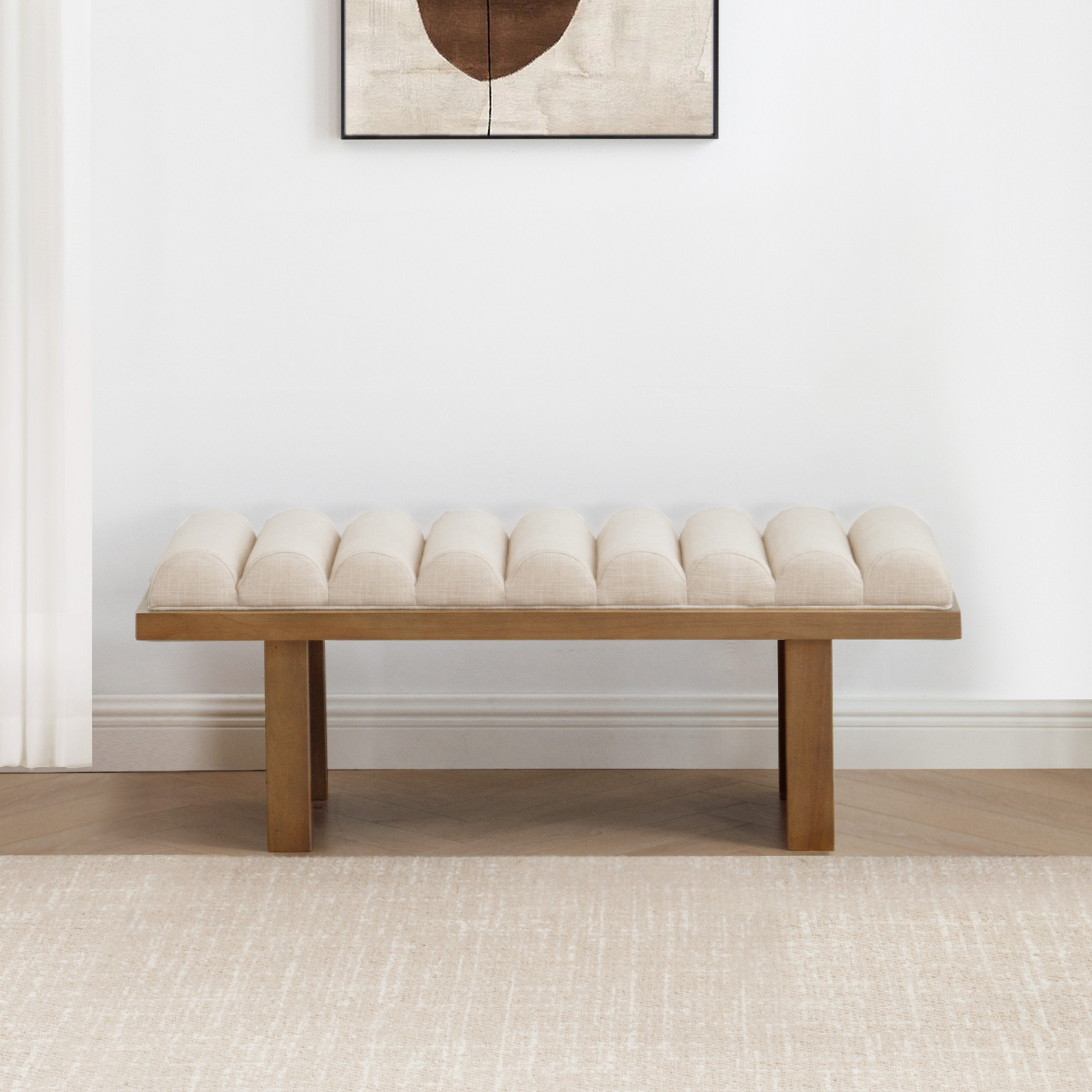 Perrots Fabric Bench