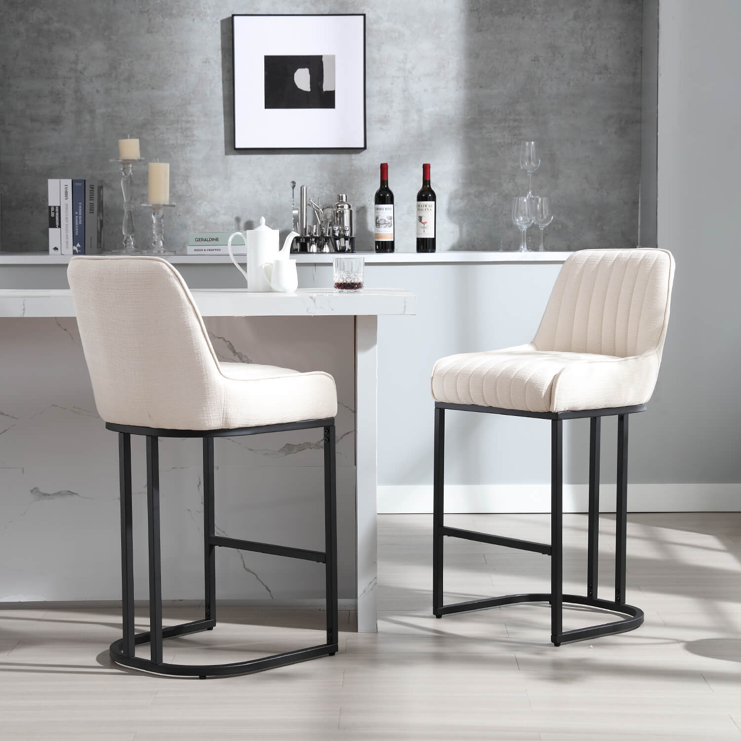 Spencer Counter & Bar Stools (Set of 2)