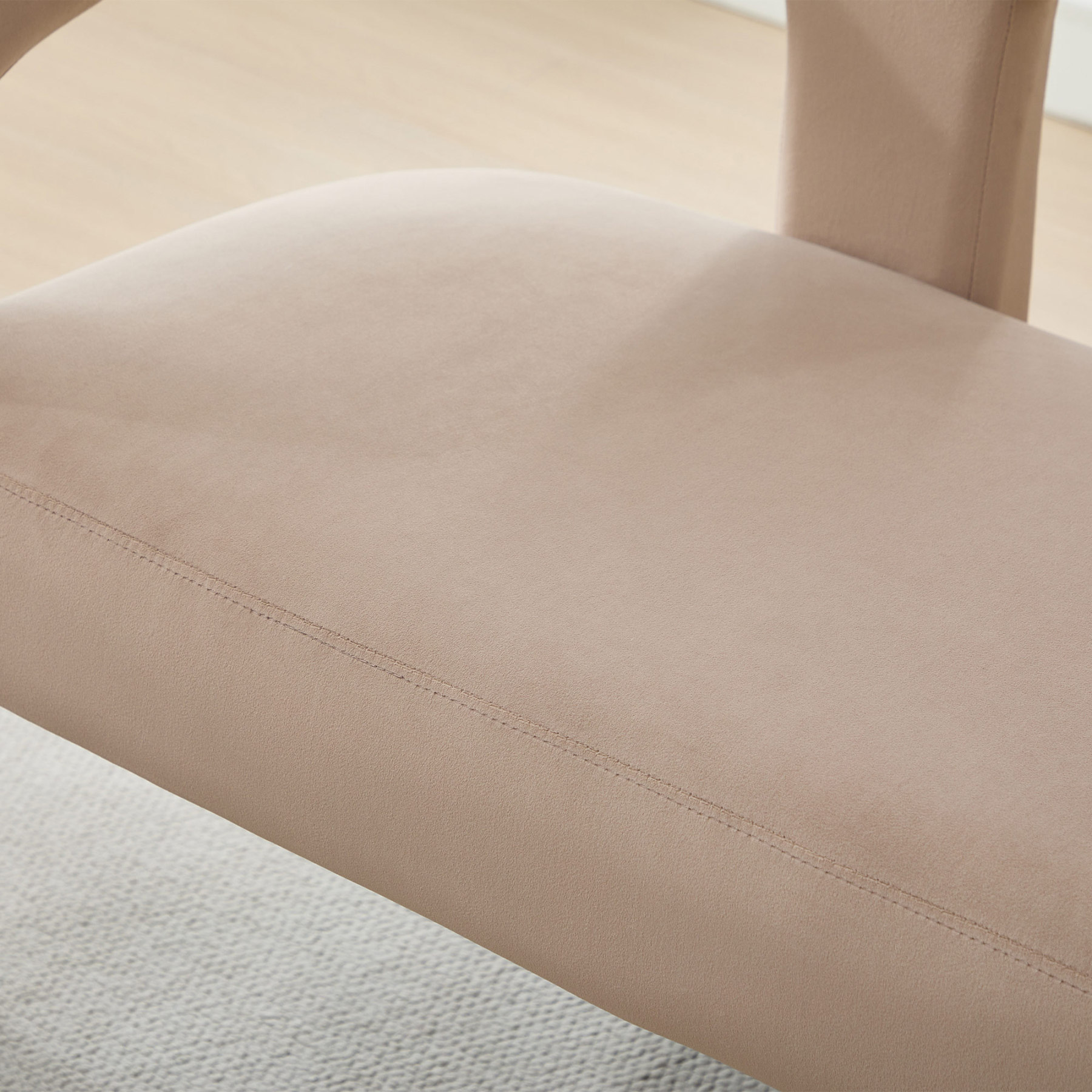 Dove 47'' Bench with Back