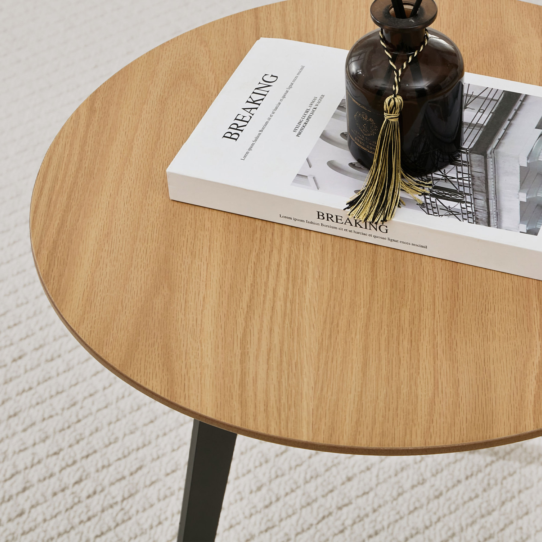 Nicole Round Coffee Table Set of 2