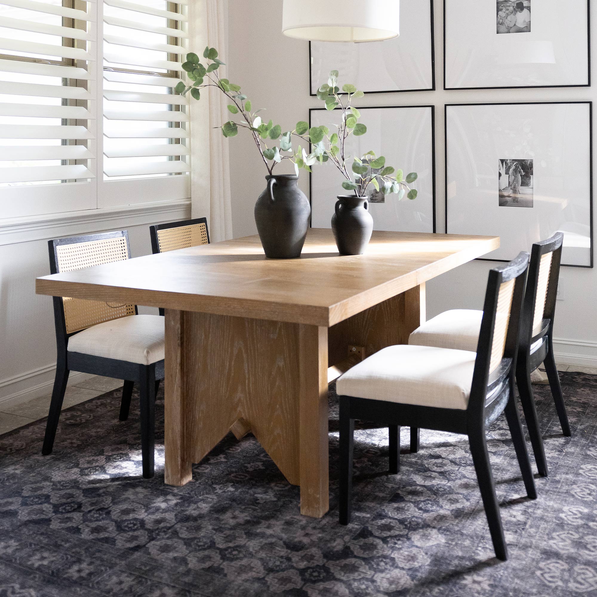 Flex Extendable Dining Table Set 54"-72"