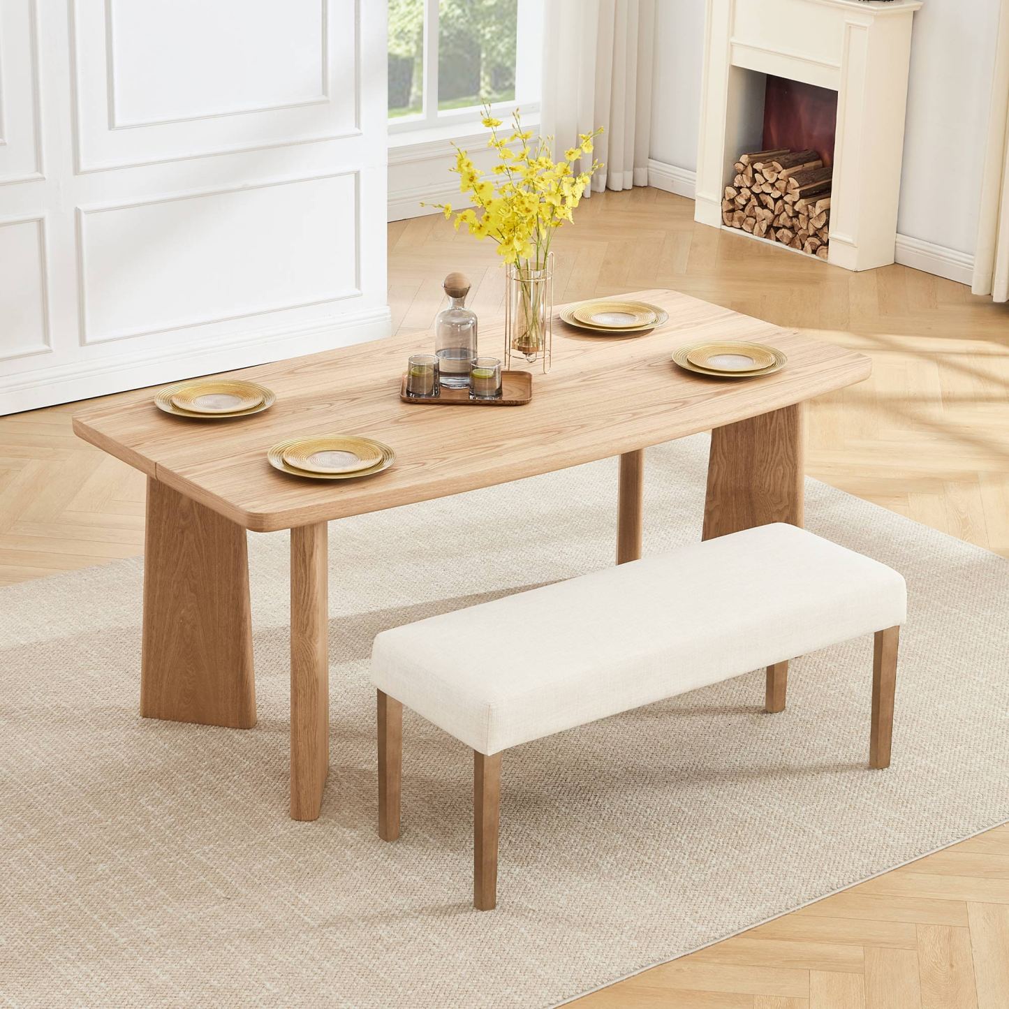 71 '' Rectangle Dining Table Set