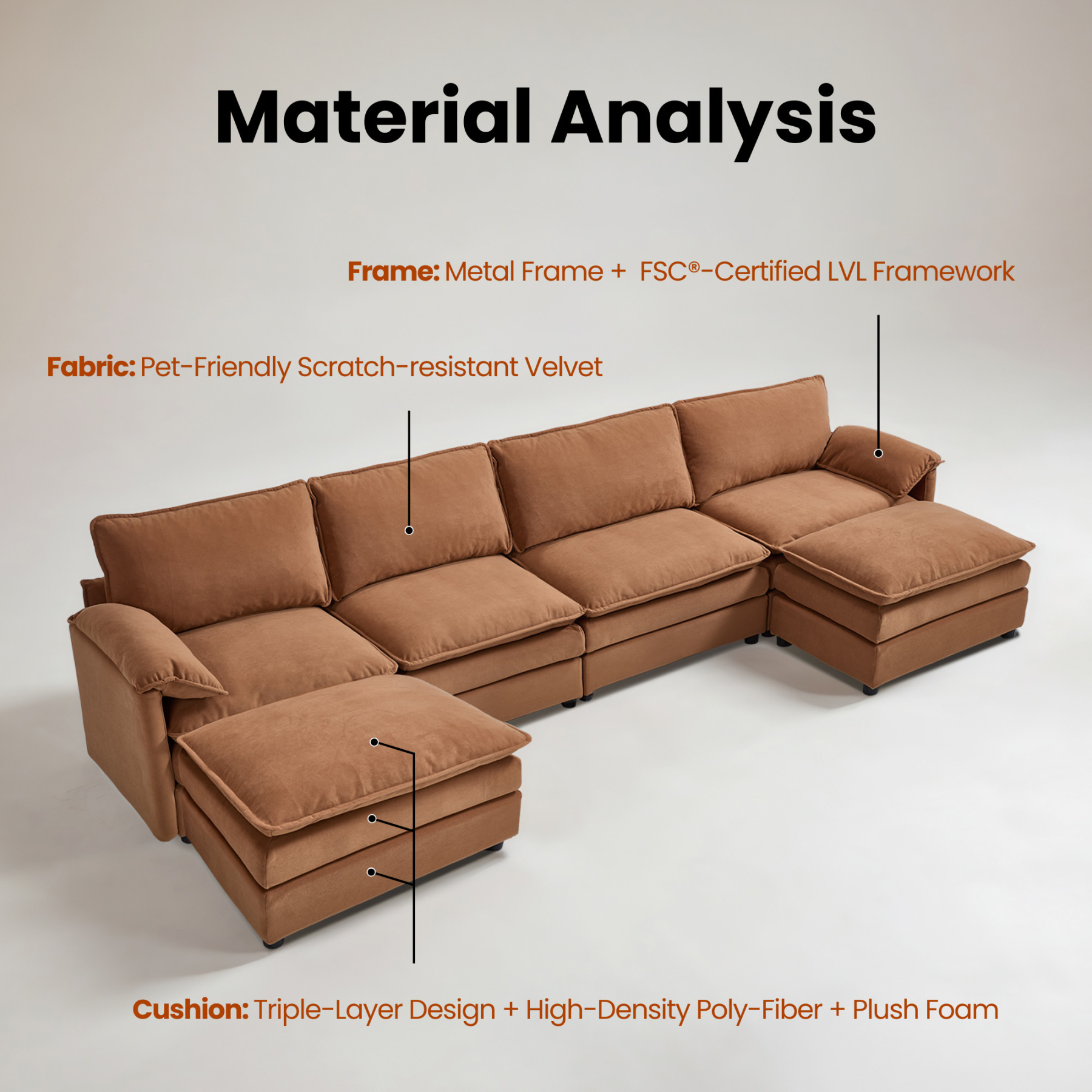 Livia Modular Sofa