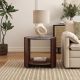 Gia Cultured Marble Side Table