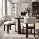 Maira Mid Century Modern Wood Dining Chairs (Set of 2)