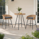 Neil Bohemian Cane Bar Set