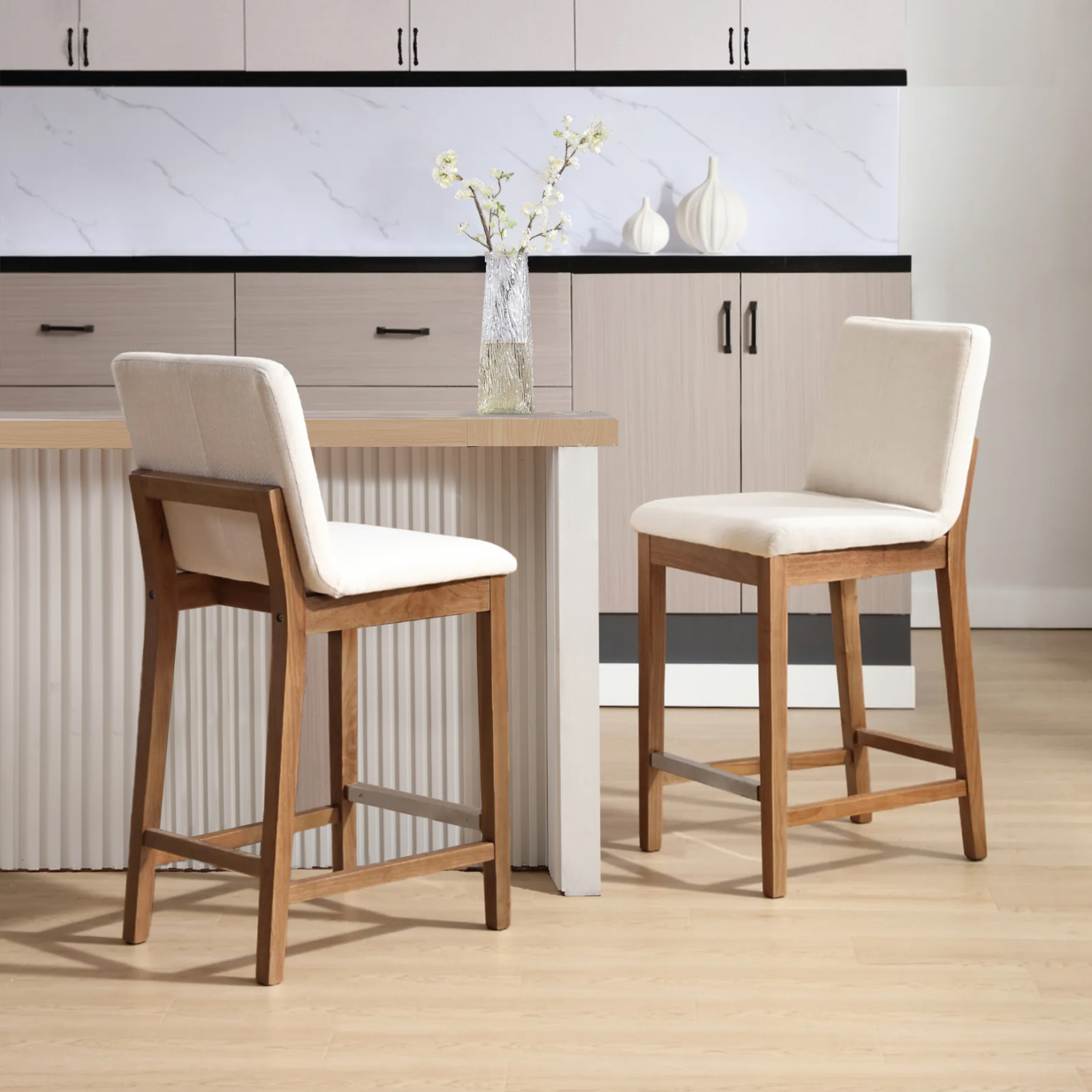 Nath Bar & Counter Stools (Set of 2)
