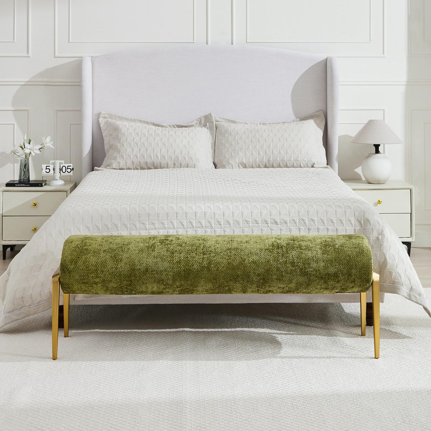 Berlin Chenille Bench