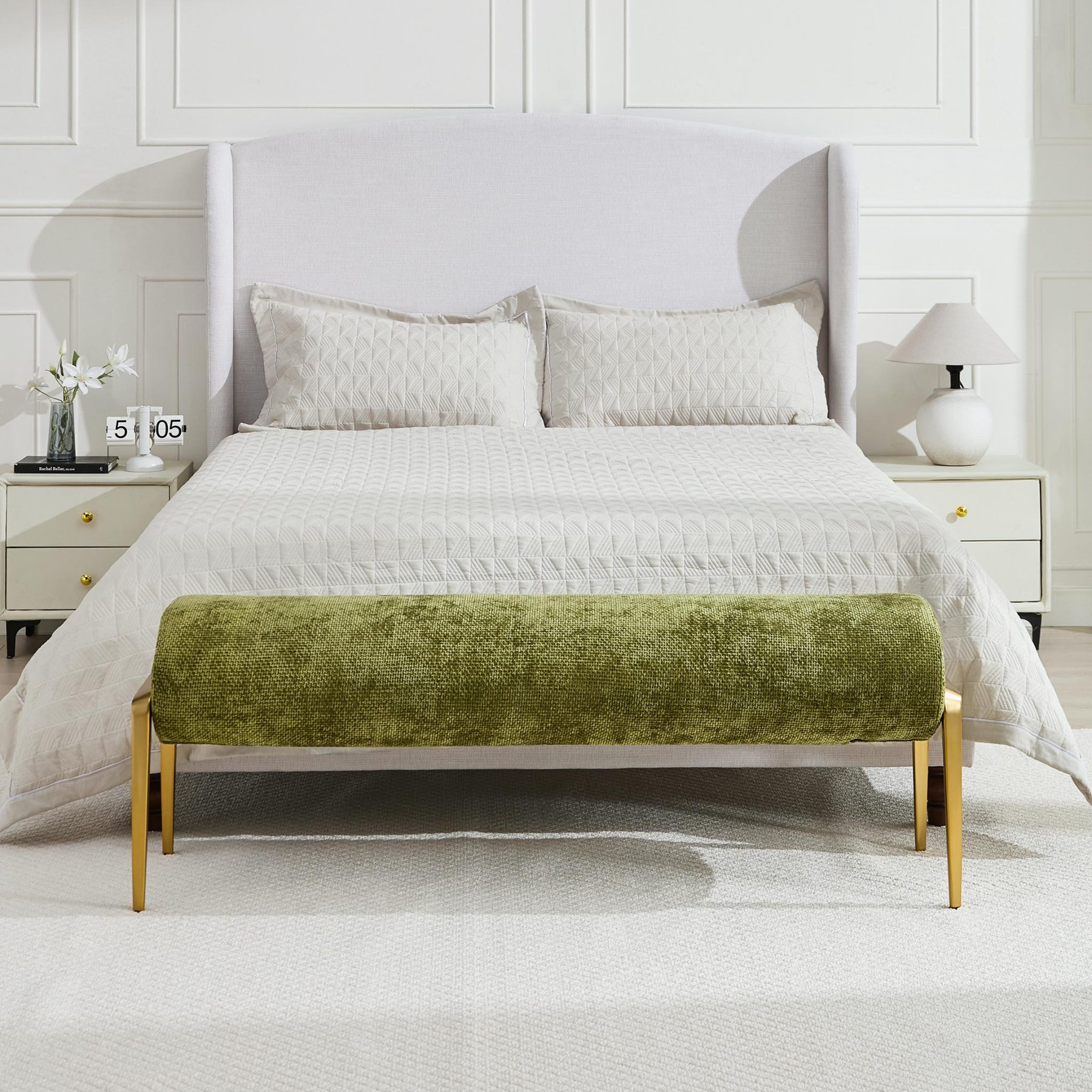 Berlin Chenille Bench