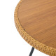 Neil Outdoor Cane Bar Stools (Set of 2)