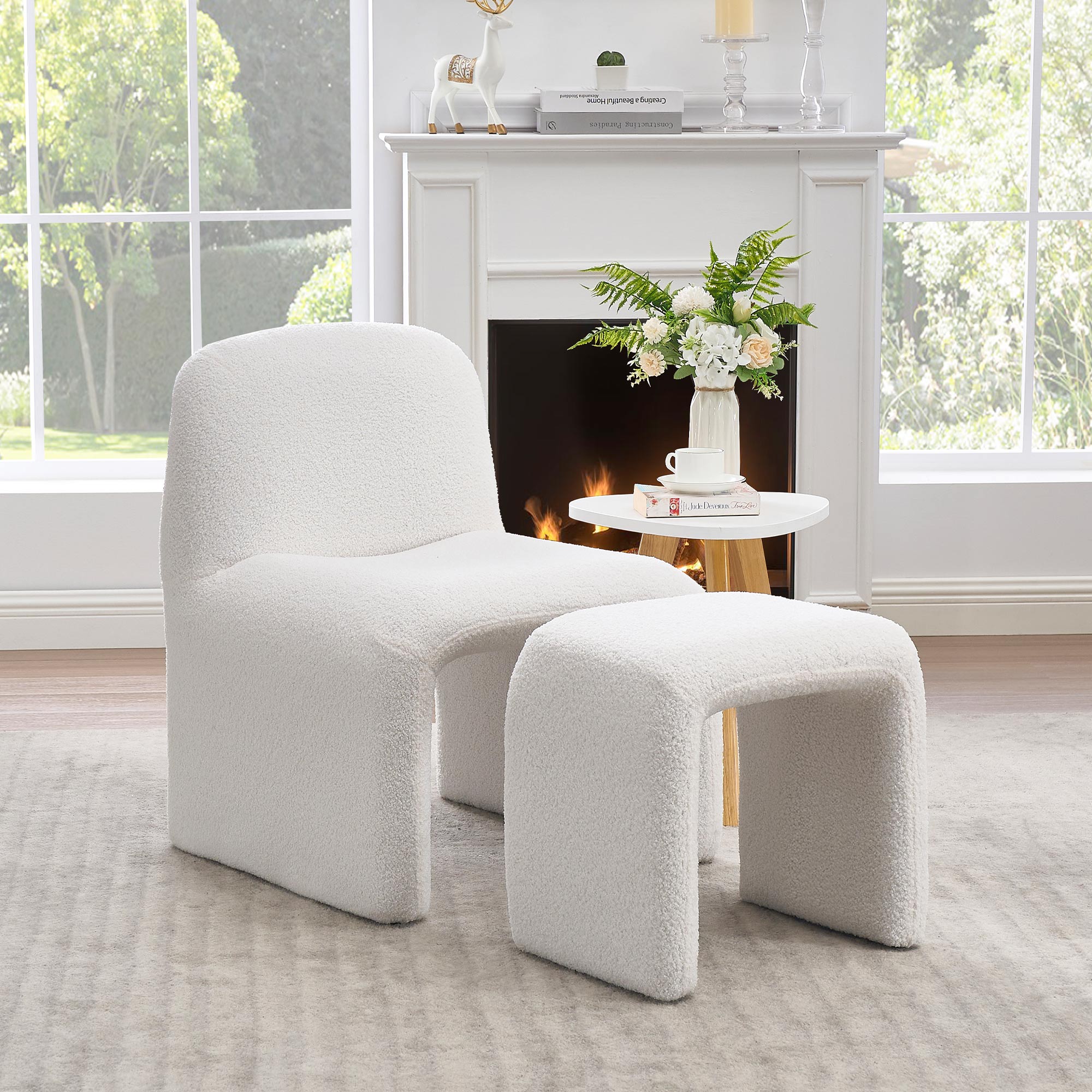 Riley Lounge Chair With Ottoman