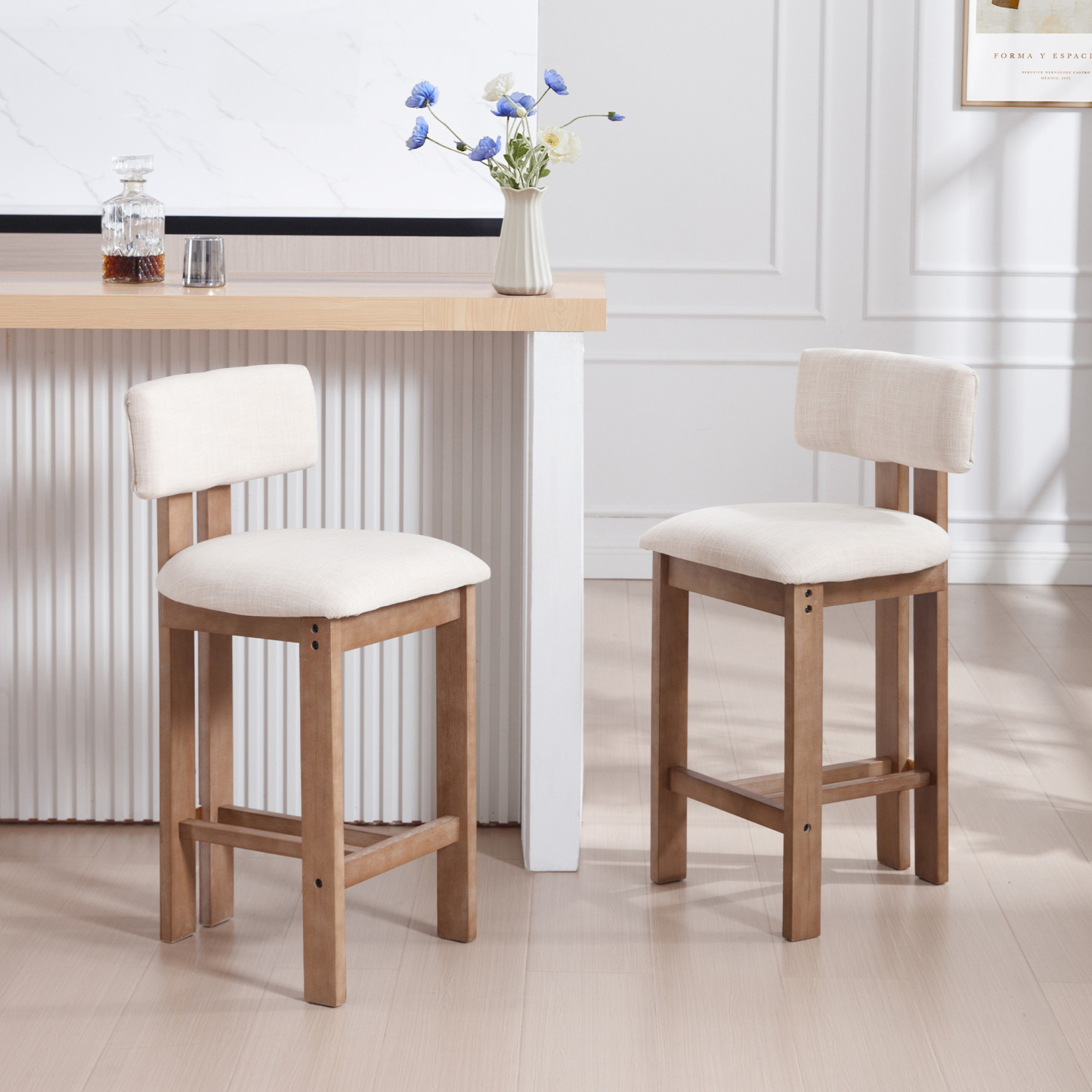 Griid Counter Stools (Set of 2)