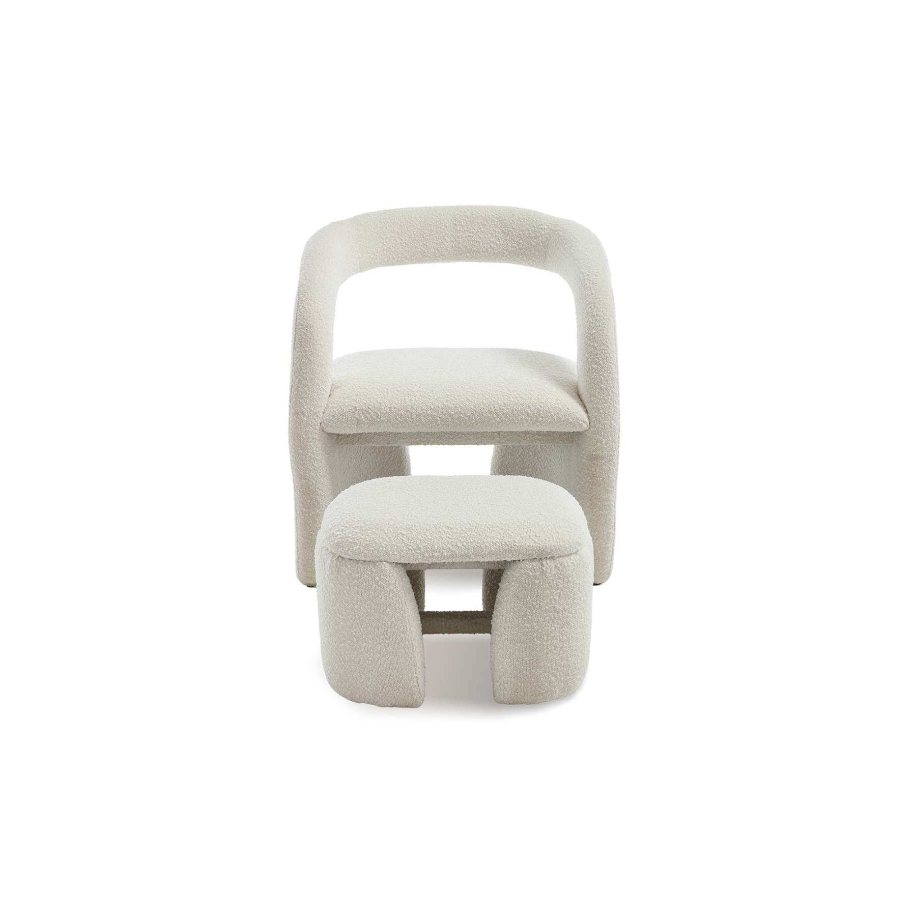 Eva Accent Chair with Ottoman