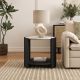 Gia Cultured Marble Side Table