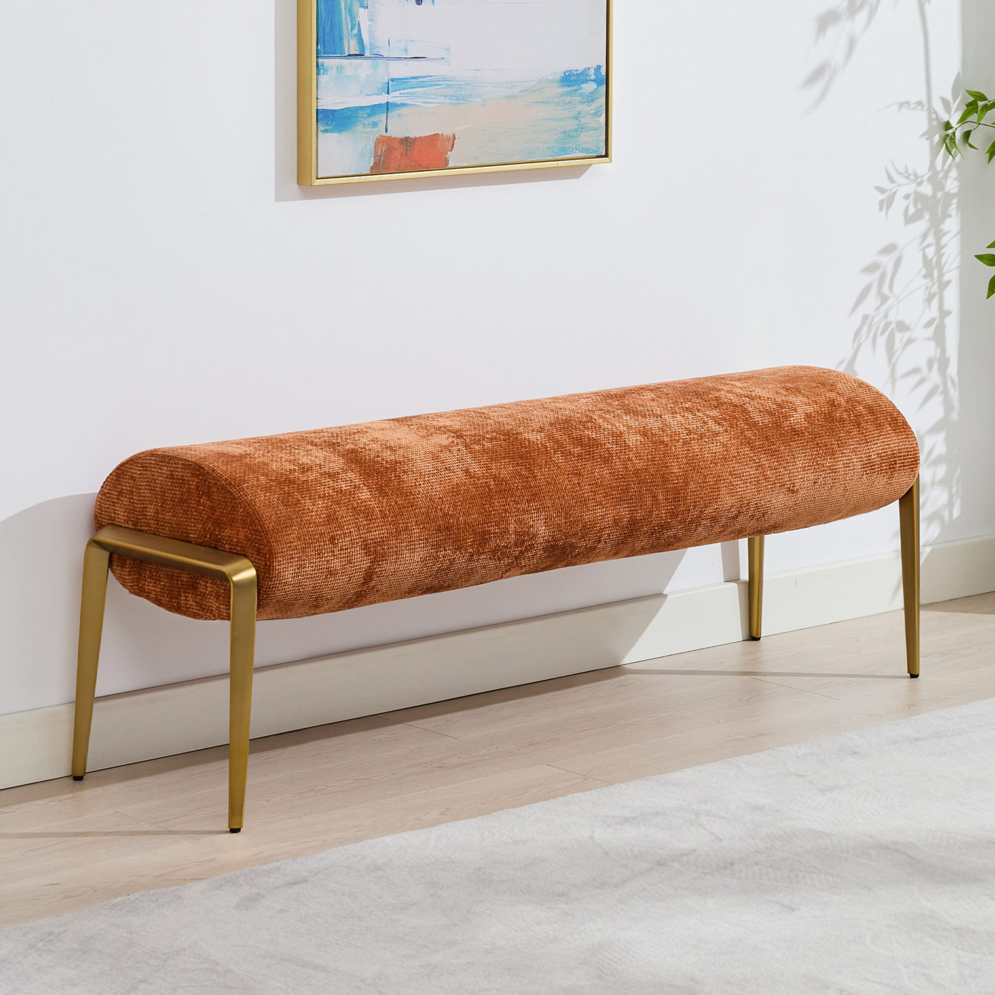 Berlin Chenille Bench