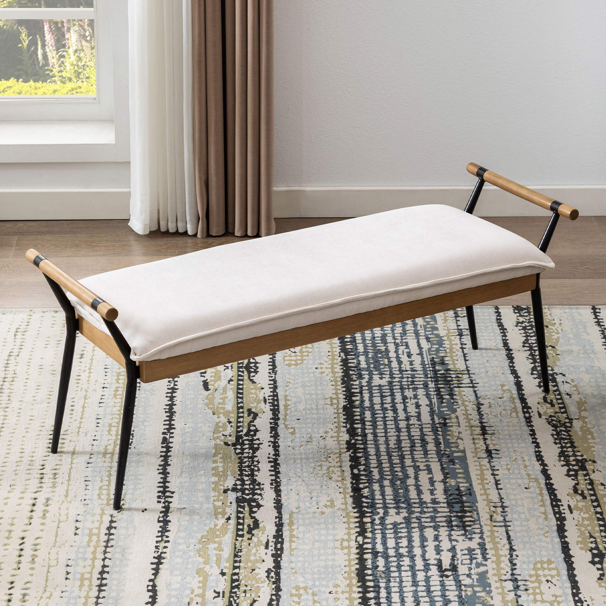 Alvin Upholstered Bench
